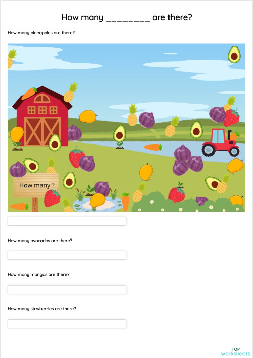 How many ________ are there?. Interactive worksheet | TopWorksheets