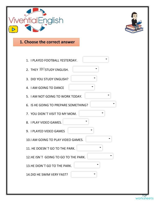 JUNIOR STARTER 1. Interactive worksheet | TopWorksheets
