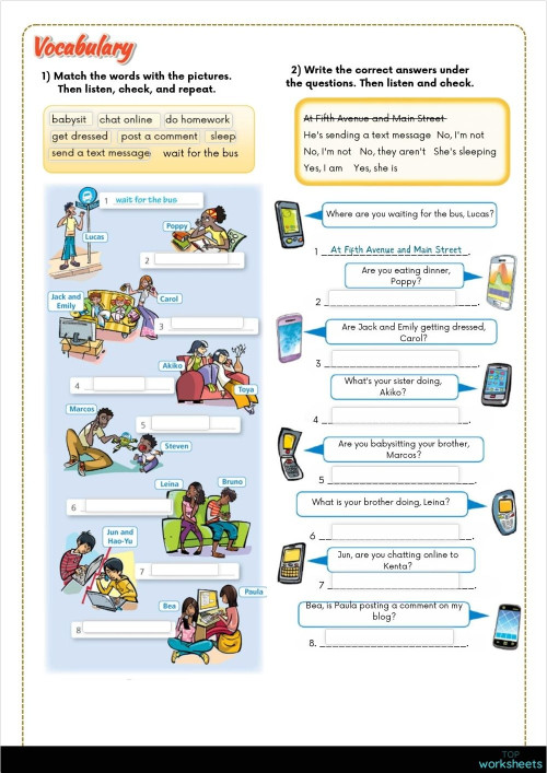III.3 Grammar P.P. questions and short answer (3rd). Interactive ...