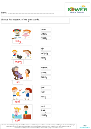 Antonyms Interactive Worksheet Topworksheets Antonyms Interactive Worksheet Topworksheets
