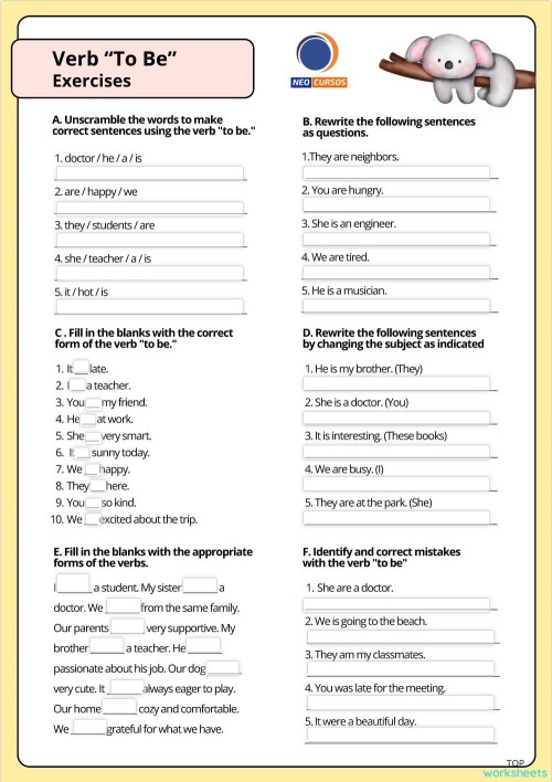 School Objects Interactive Worksheet Topworksheets
