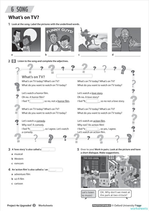 Adjectives Interactive Worksheets And Online Exercises Topworksheets