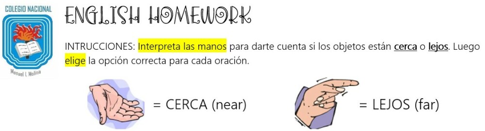 Demonstratives Interactive Worksheet Topworksheets