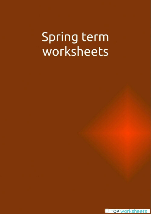 Separator - spring term. Interactive worksheet | TopWorksheets