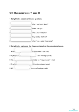 Grammar: interactive worksheets and online exercises | TopWorksheets