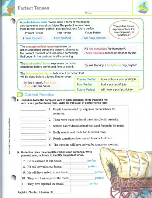 lesson-103-perfect-tenses-pg-201-interactive-worksheet-topworksheets