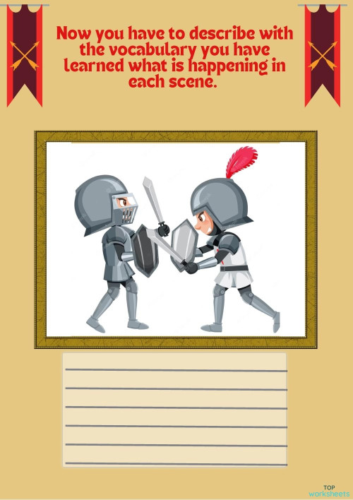 DO YOU WANT TO BECOME A KNIGHT? final activities. Interactive worksheet ...