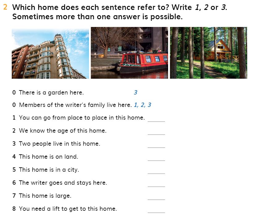UNIT 4 WB READING PAGE 18. Interactive worksheet | TopWorksheets