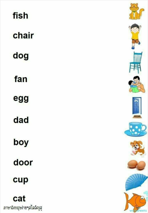 MATCHING VOCABULARY. Interactive worksheet | TopWorksheets