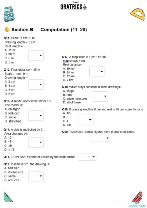 Grade 7 41 2. Interactive worksheet | TopWorksheets