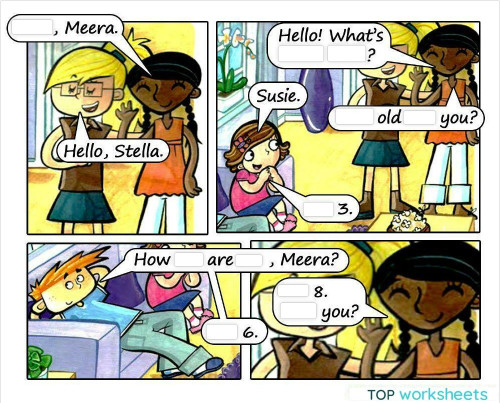 How old?. Interactive worksheet | TopWorksheets