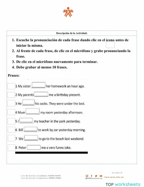 past-simple-listening-and-pronunciation-interactive-worksheet