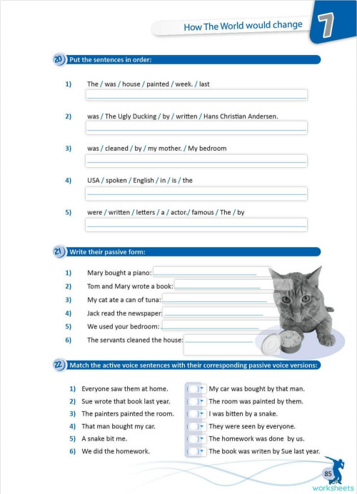 3rd grade grammar unit 4 2 pract act interactive worksheet topworksheets