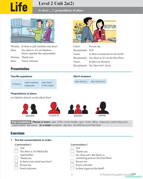 NEO - Life 2 - Unit 2A(2) Grammar worksheets. Interactive worksheet ...