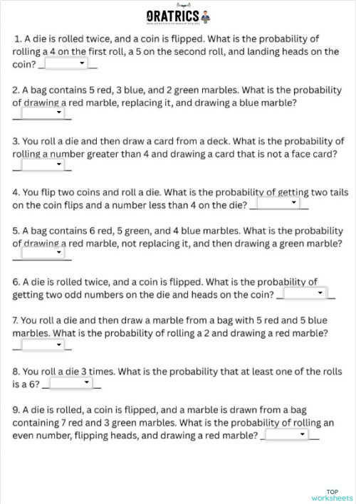 Area Area 51. Interactive worksheet | TopWorksheets