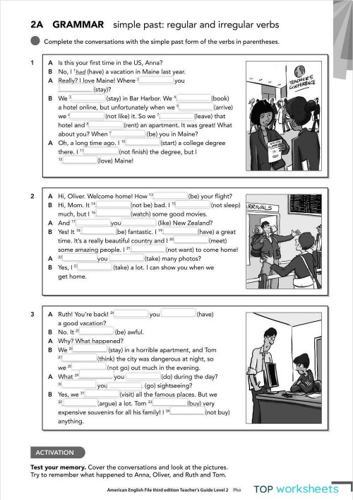 GRAMMAR 2. Interactive worksheet | TopWorksheets