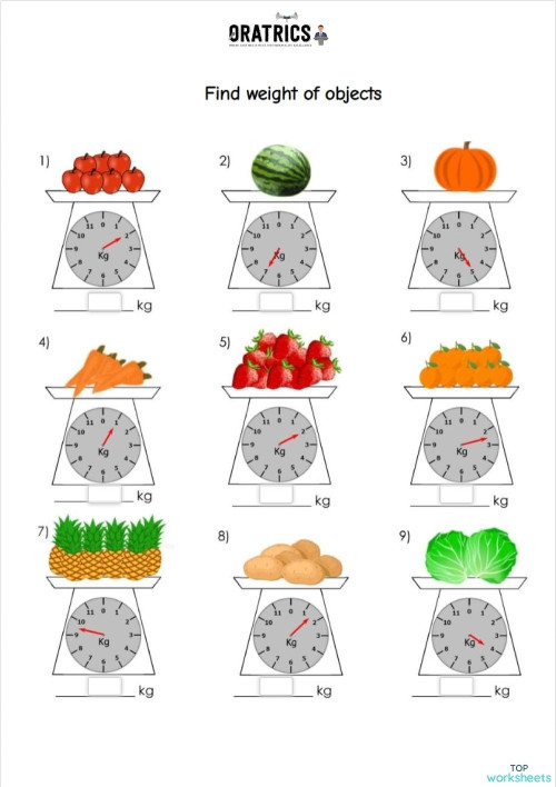 Identify Objects CC. Interactive worksheet | TopWorksheets