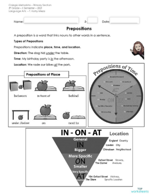 prepositions prepositional phrases interactive worksheet topworksheets
