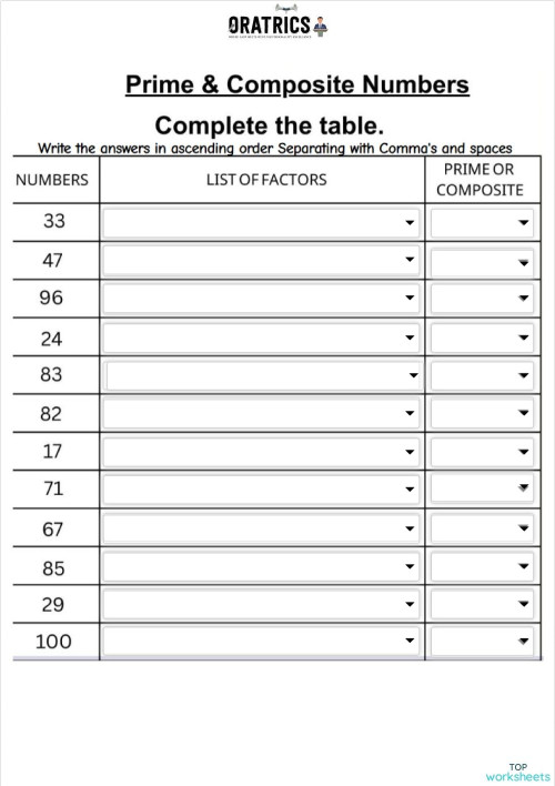 Operations SS Interactive worksheet TopWorksheets Operations SS Interactive worksheet TopWorksheets