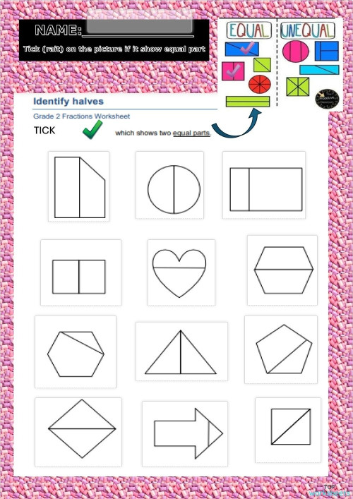 W1 SIP FRACTION Y1. Interactive worksheet | TopWorksheets