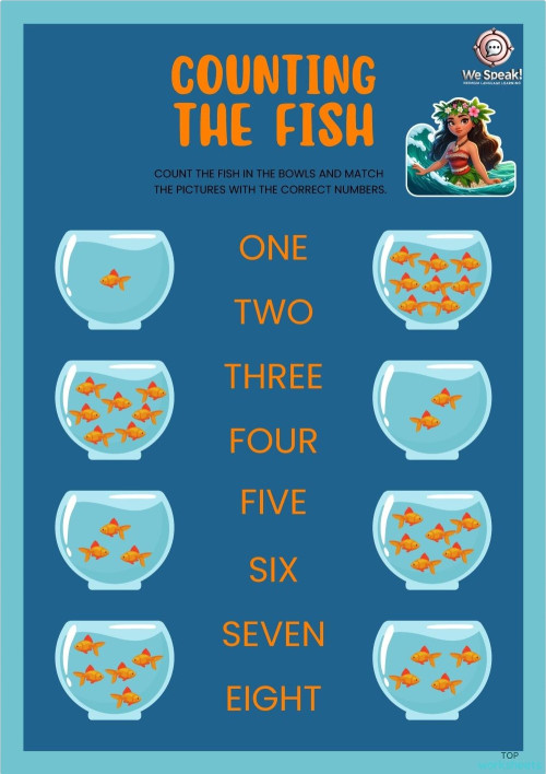 Numbers matching. Interactive worksheet | TopWorksheets