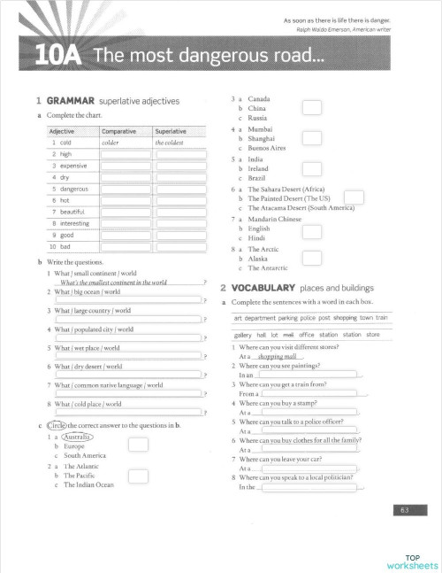 AEF1_10A_HW. Interactive worksheet | TopWorksheets