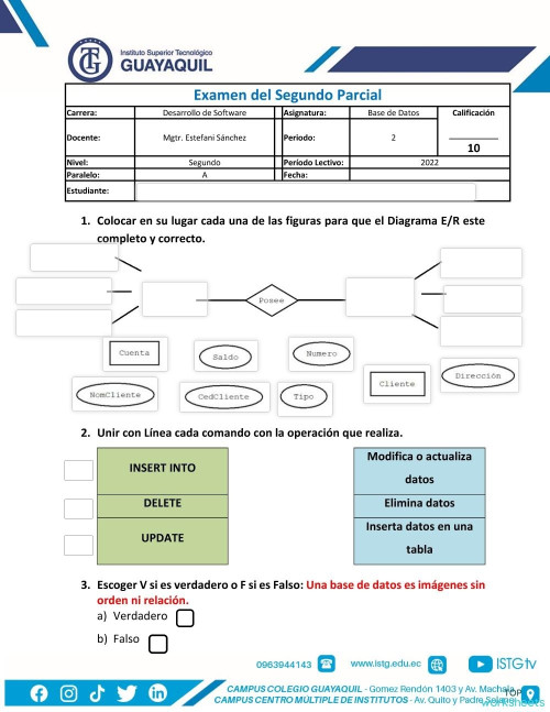 examen-de-base-datos-2do-parcial-ficha-interactiva-topworksheets