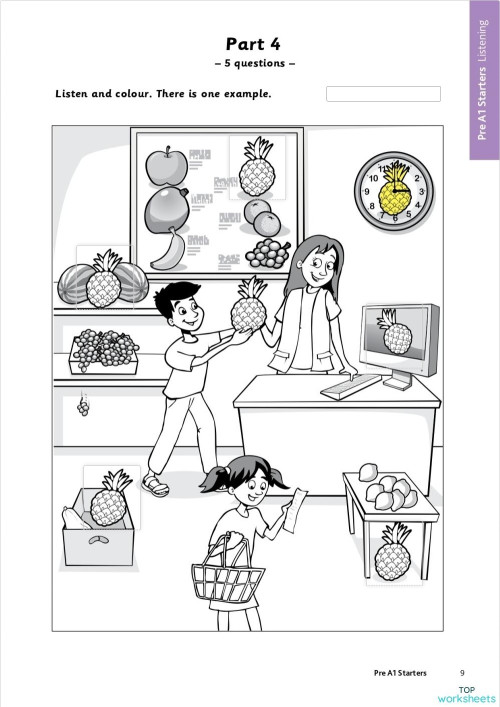 ST Li 2 P4. Interactive worksheet | TopWorksheets