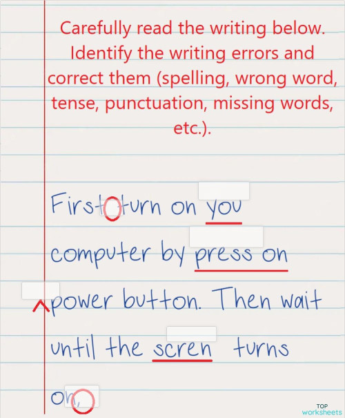 Formative assessment 2 - reading practice. Interactive worksheet ...
