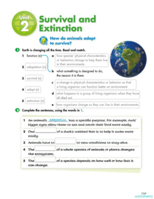 natural science interactive worksheets and online exercises