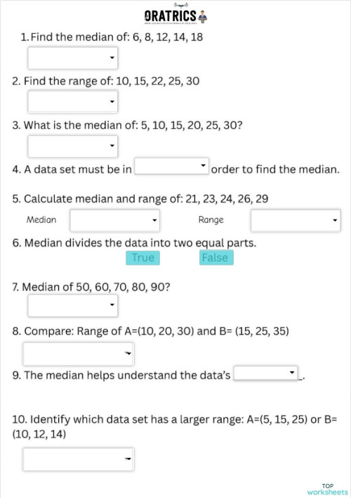 Area Area 85. Interactive worksheet | TopWorksheets