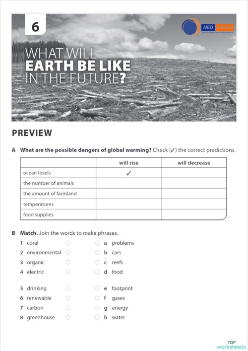 NEO CURSOS Time Zones 3 - Unit 6. Interactive worksheet | TopWorksheets