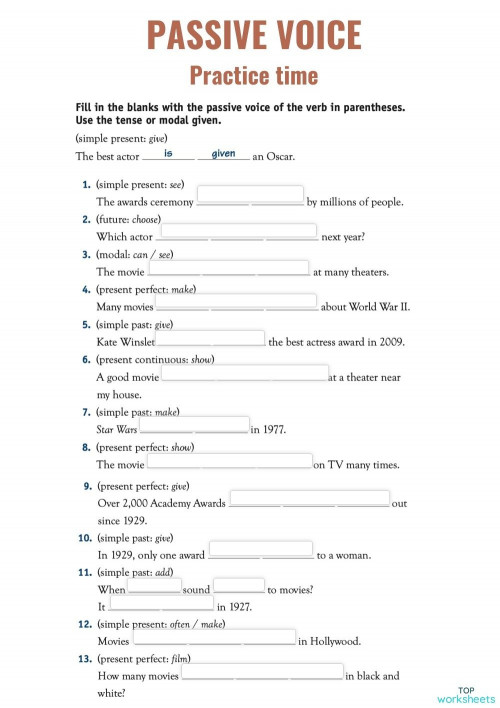 passive-voice-mixed-tenses-practice-interactive-worksheet