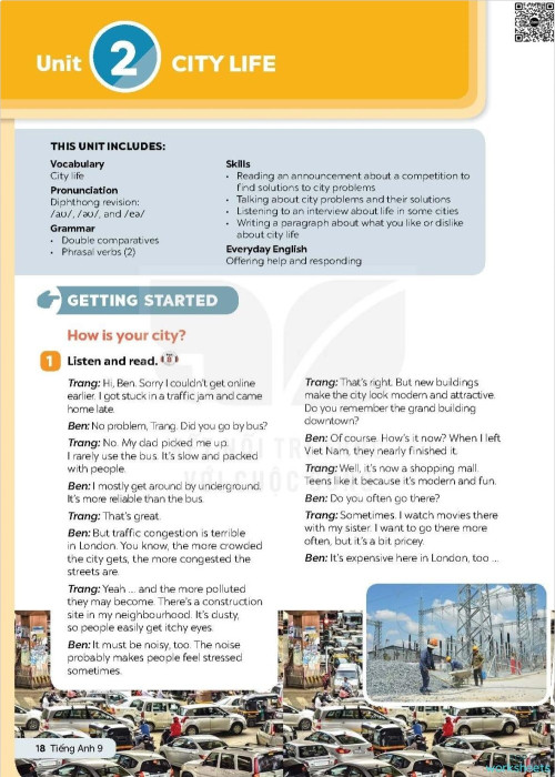 Global 9_Unit 2. Bài tập tương tác | TopWorksheets