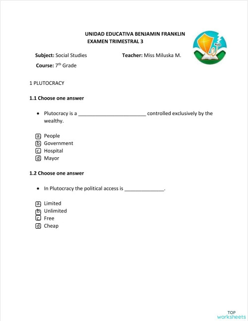 How do plants grow best?. Interactive worksheet TopWorksheets
