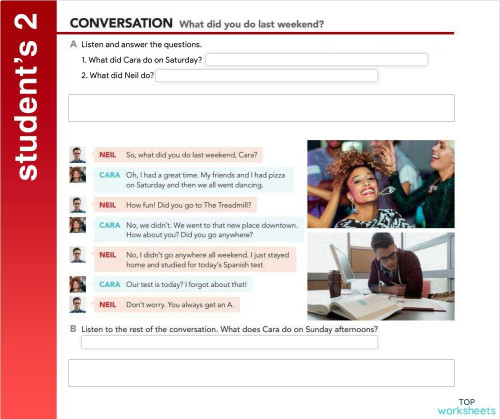 IC107 Student's 02 + Workbook 01. Interactive worksheet | TopWorksheets