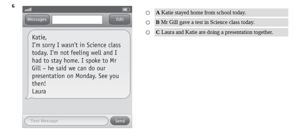 Practice Tests A2 Key For Schools For The Revised 2020 Exam Test 1 Part ...