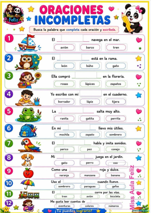 oraciones-incompletas-ficha-interactiva-topworksheets