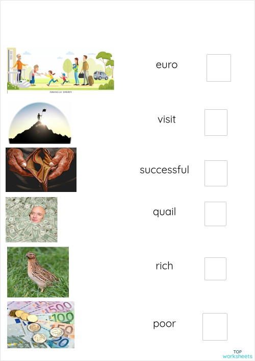Read Listen Match Interactive Worksheet Topworksheets
