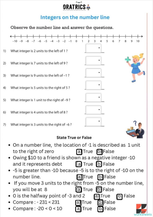 Grade 6 09. Interactive worksheet | TopWorksheets