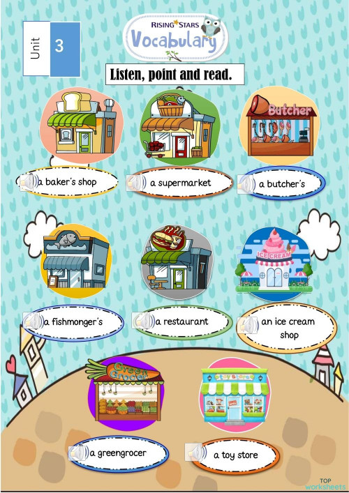 Unit 3 Let's go shopping.. Interactive worksheet | TopWorksheets