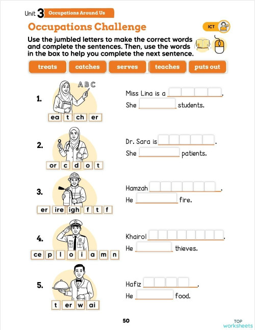 ICT: interactive worksheets and online exercises | TopWorksheets