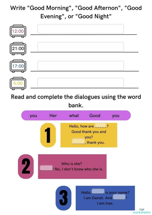 EAL - Unit 1. Interactive worksheet | TopWorksheets