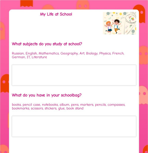 my-life-at-school-interactive-worksheet-topworksheets