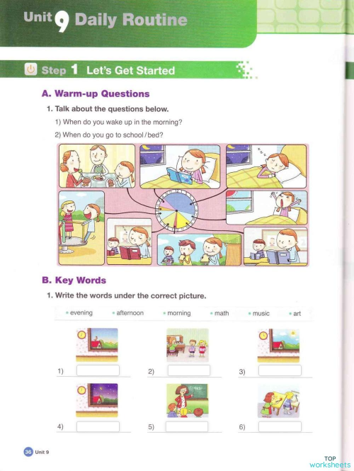 Step by step listening 2 (unit 9). Interactive worksheet | TopWorksheets