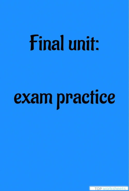 Separator - final unit. Interactive worksheet | TopWorksheets