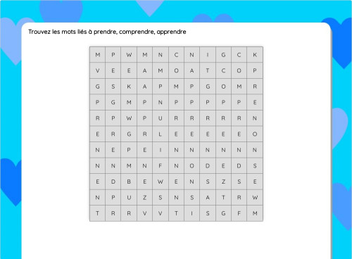 verbe prendre. Fiche interactive | TopWorksheets
