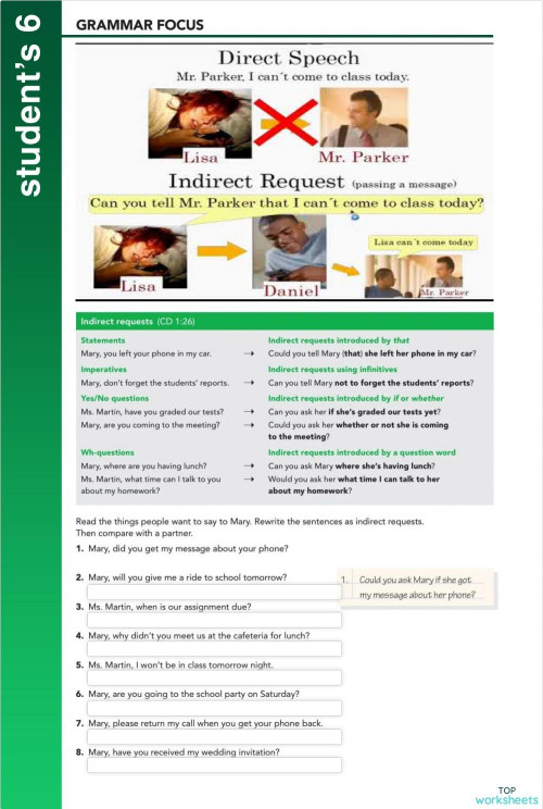 IC303 student's 06. Interactive worksheet | TopWorksheets
