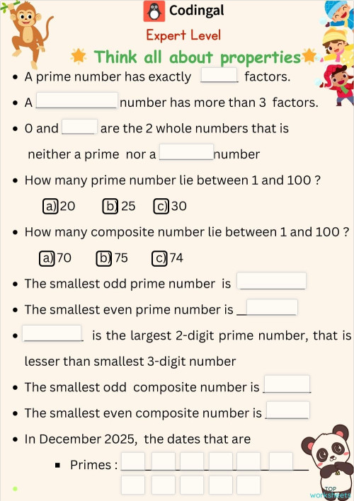 Appreciation. Interactive worksheet | TopWorksheets