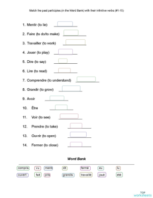 french interactive worksheets and online exercises topworksheets